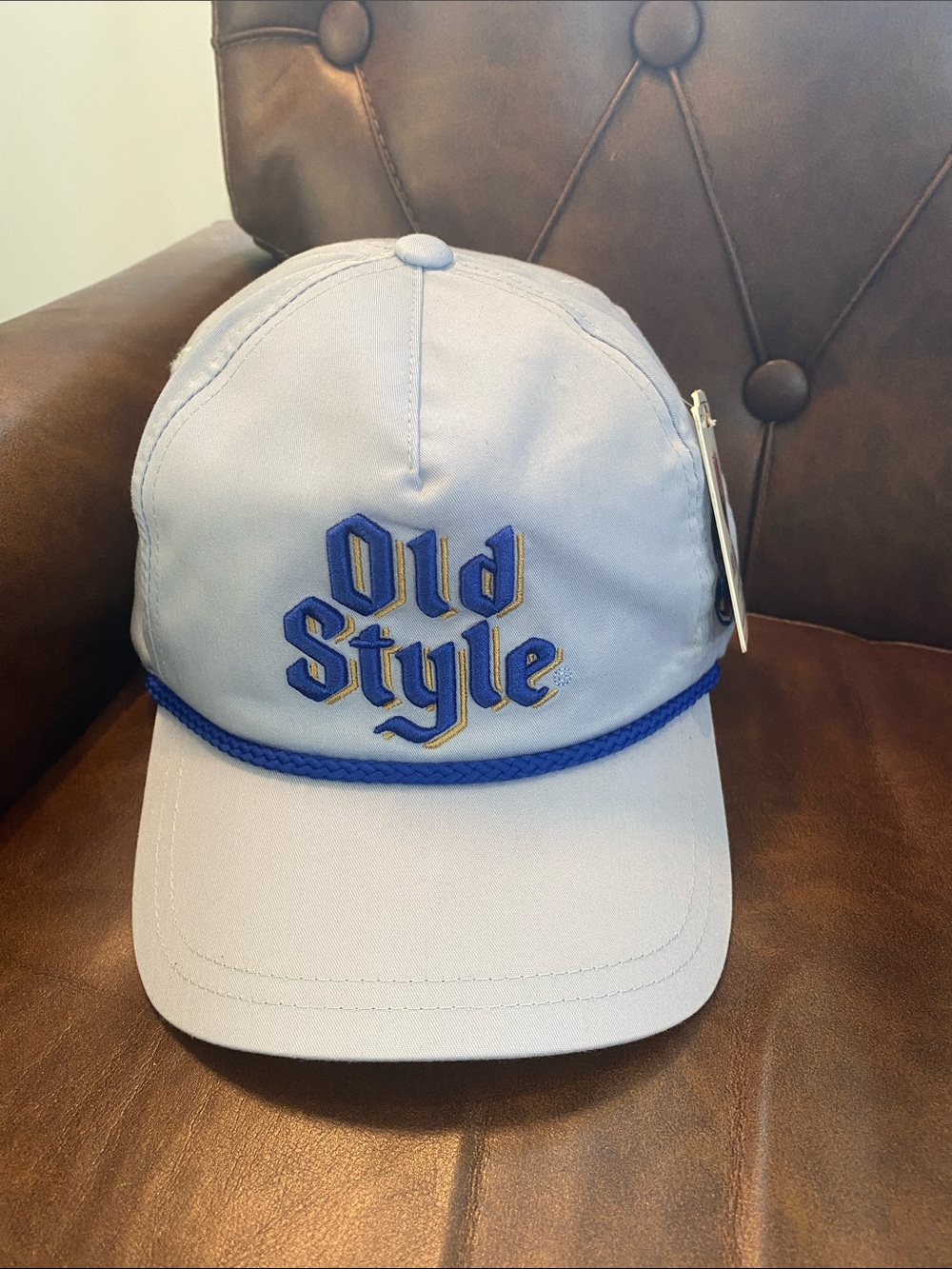 🆕 HEILEMAN'S OLD STYLE BEER American Needle 19th Hole SnapBack Hat Unisex NWT 🍻